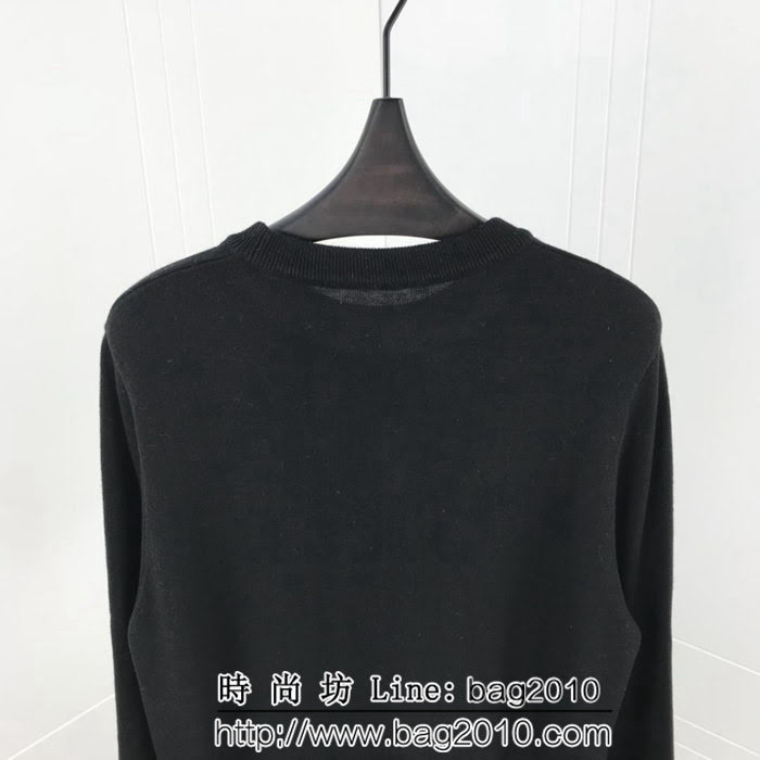 MOSCHIN莫斯奇諾 18SS秋冬新款  減齡款小熊提花圖案毛衣 情侶款  ydi1308
